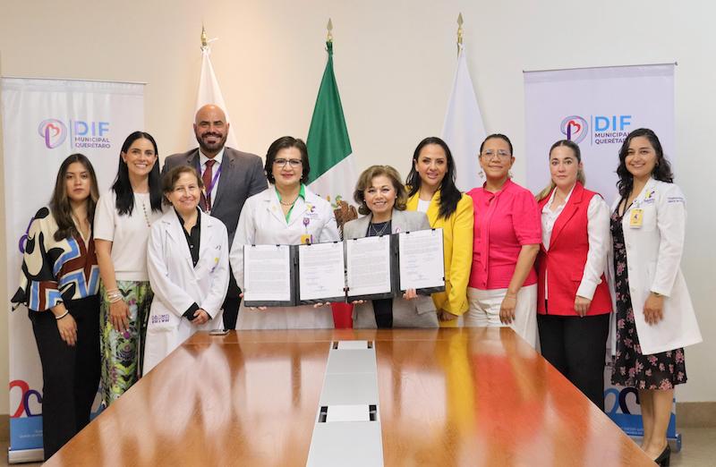 DIF Municipal de Querétaro colaborará con el HITO para brindar servicios de rehabilitación a pacientes oncológicos infantiles