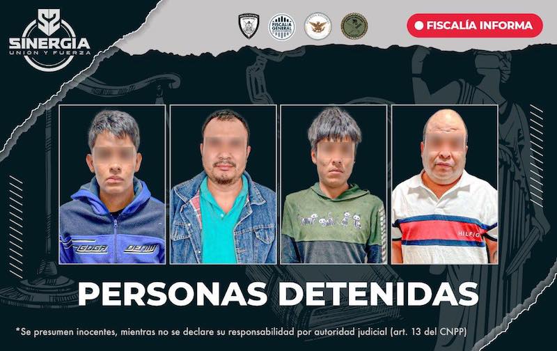 Detienen a ocho personas en Pedro Escobedo por delitos contra la salud