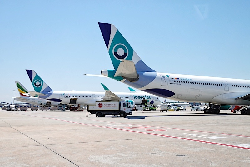 Este es el avión Airbus A350 que cubrirá la ruta entre Querétaro y Madrid
