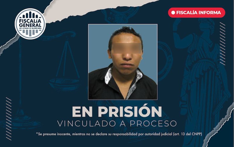 Guardia de seguridad es vinculado a proceso por robo a local comercial en Querétaro