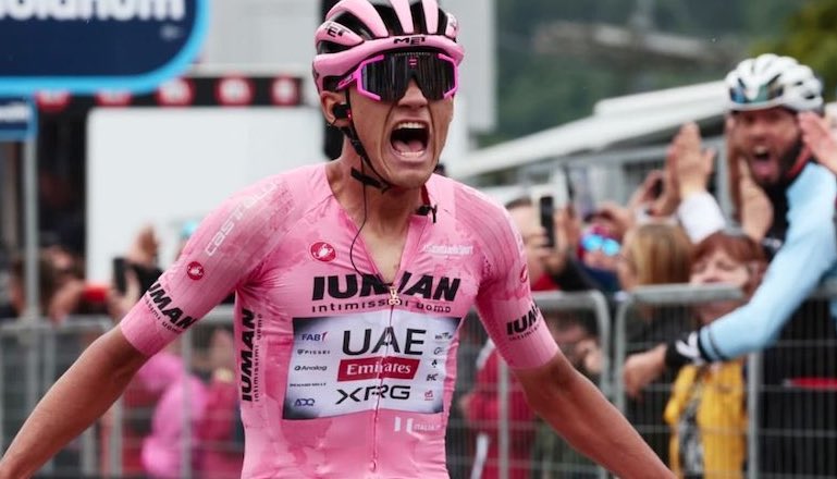 Isaac del Toro hace historia para el ciclismo mexicano logrando el subcampeonato en Giro de Italia 2025