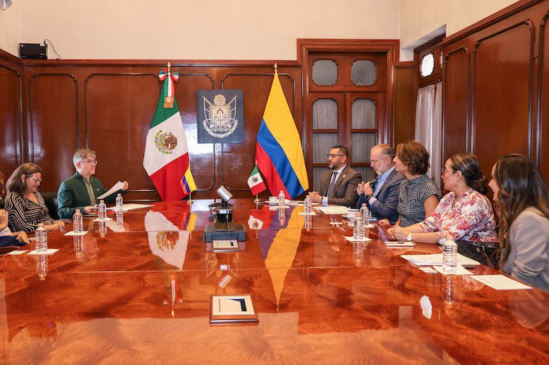 Querétaro y Colombia fortalecen lazos de cooperación cultural, educativa y económica