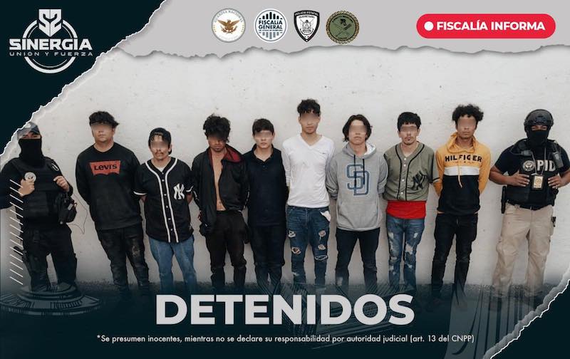 17 personas detenidas y 28 armas aseguradas en operativo en Querétaro y Pedro Escobedo