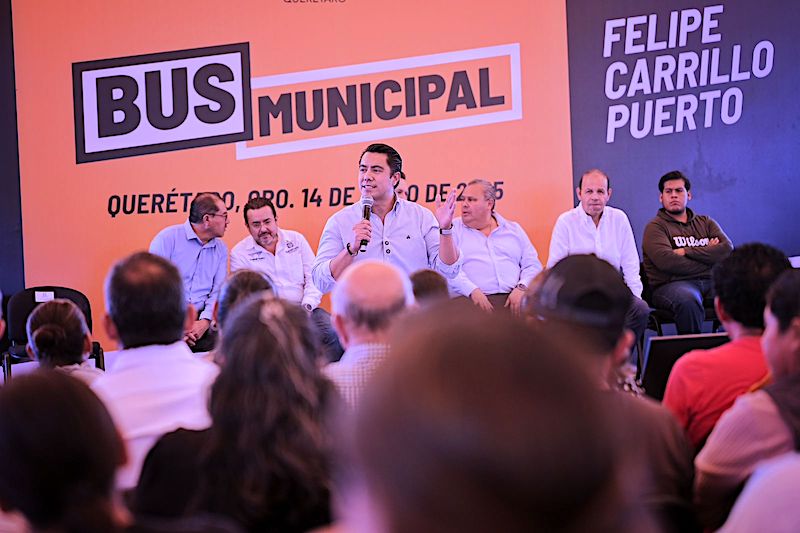 Amplía Felifer Macías transporte comunitario gratuito en Felipe Carrillo Puerto para miles de familias