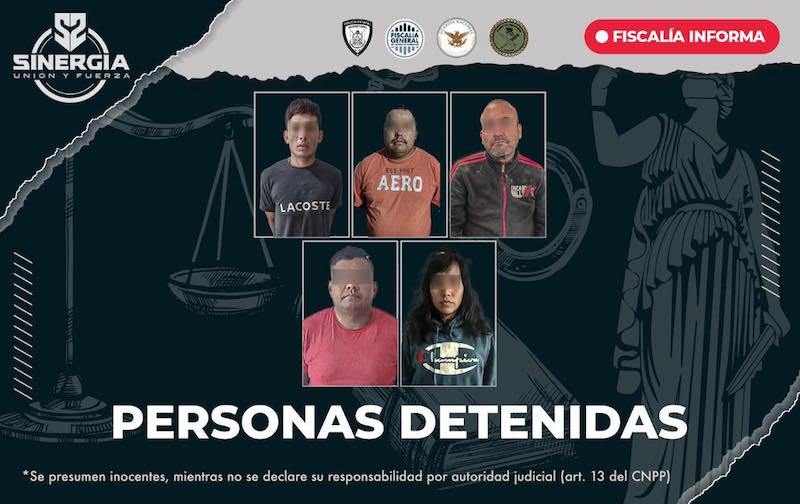 Cinco detenidos tras 11 cateos en colonias de El Marqués