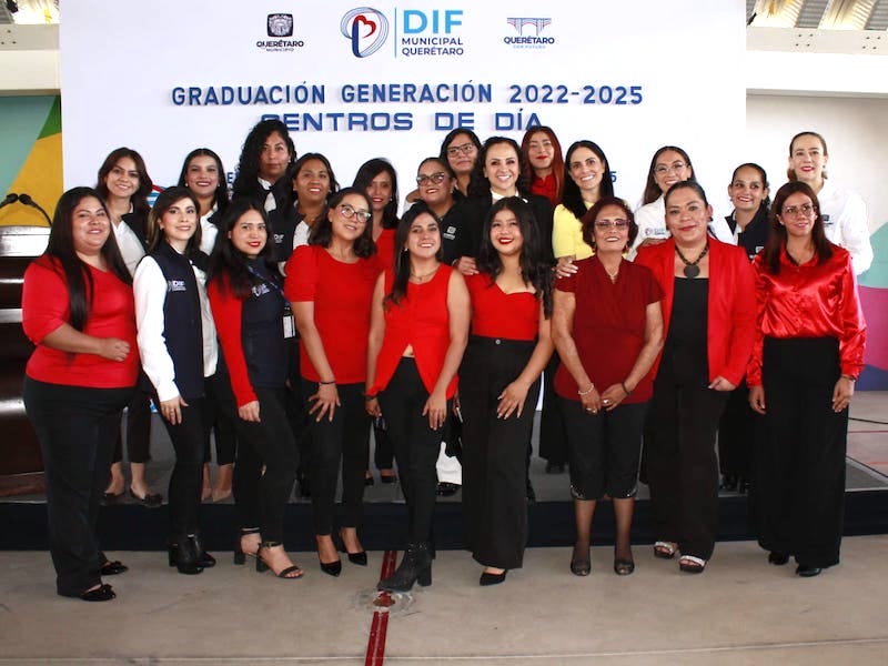 DIF Municipal Querétaro clausura ciclo escolar en Centros de Día “Meni” y “Njhöya”