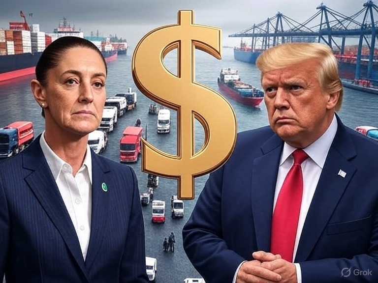 Donald Trump anuncia prórroga de 90 días en aplicación de aranceles para México