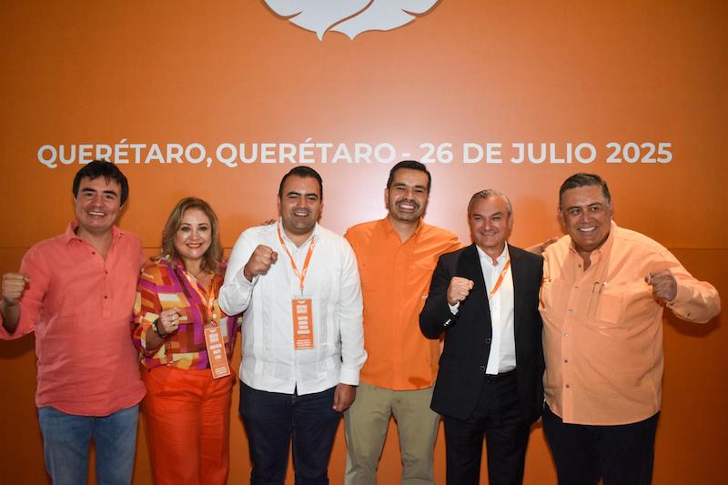 Movimiento Ciudadano celebra Encuentro Nacional de Liderazgos desde Colón, Querétaro