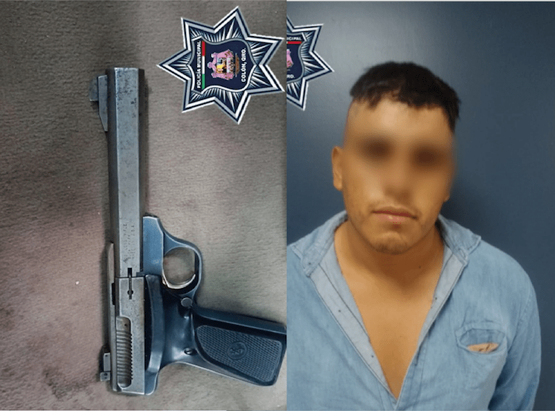 Policías de Colón capturan a hombre armado en la comunidad de El Lindero