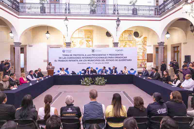 Querétaro fortalece acciones para erradicar el trabajo infantil