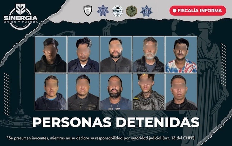 Tras operativos en El Marqués y Corregidora reportan 10 detenidos y 48 vehículos asegurados