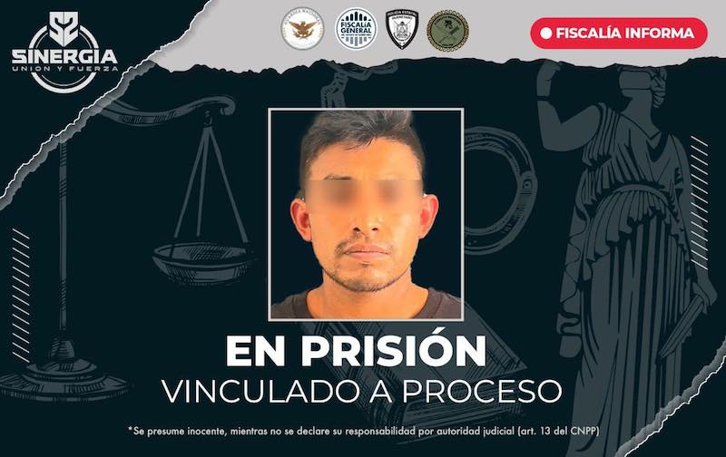 Vinculan a proceso a hombre por homicidio doloso en La Lira, Pedro Escobedo