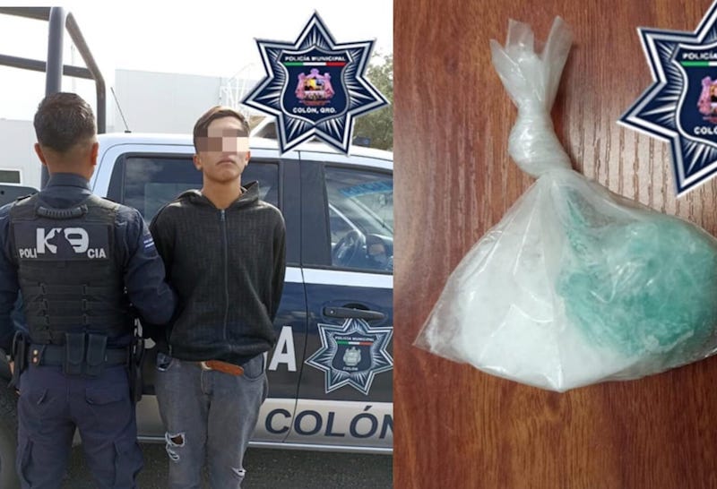 Aseguran a dos hombres por delitos contra la salud en Colón