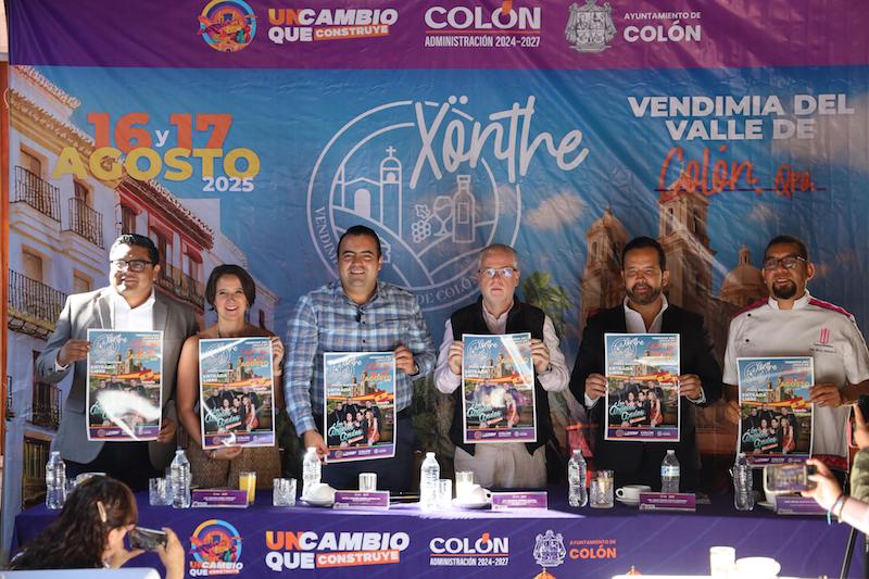 Colón se alista para el Festival “Xönthe Vendimia del Valle 2025”