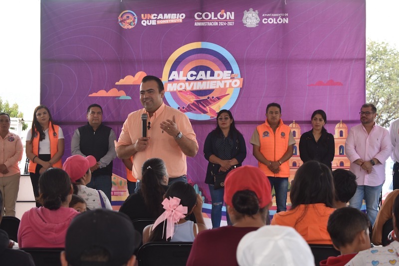 Concluye Gaspar Trueba “Alcalde en Movimiento” primer recorrido por Colón
