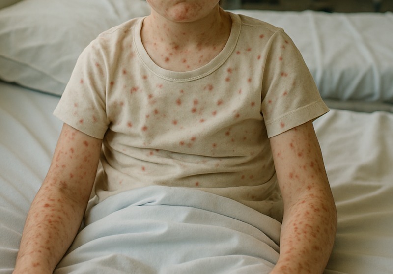 Confirman primer caso de sarampión en Jalpan de Serra, Querétaro