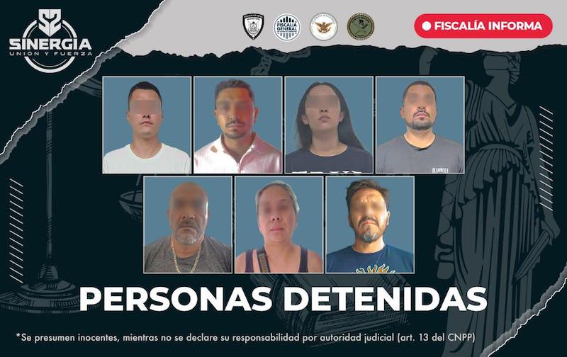Detienen a 7 personas tras 18 cateos en Querétaro y Corregidora