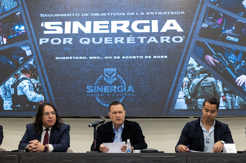 El Gobernador Mauricio Kuri reafirma resultados positivos en estrategia de seguridad