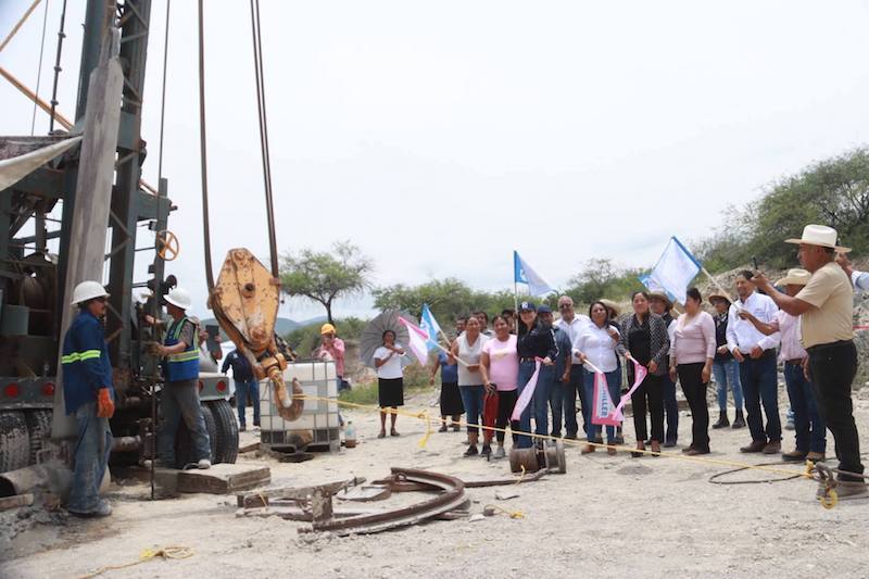 Inicia construcción de pozo de agua potable en Villa Emiliano Zapata, Peñamiller