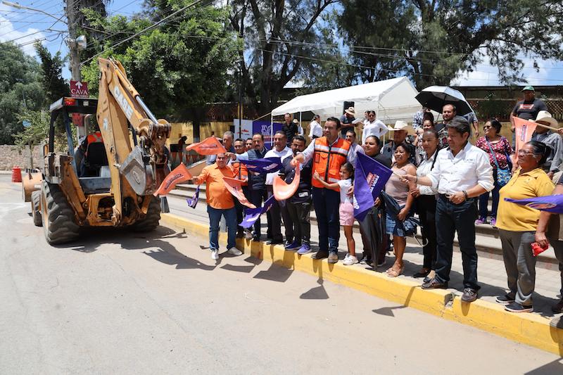 Inician obras de rehabilitación de la red de drenaje sanitario en La Esperanza, Colón
