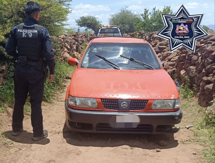 Policías de Colón recuperan vehículo robado en la carretera estatal 100