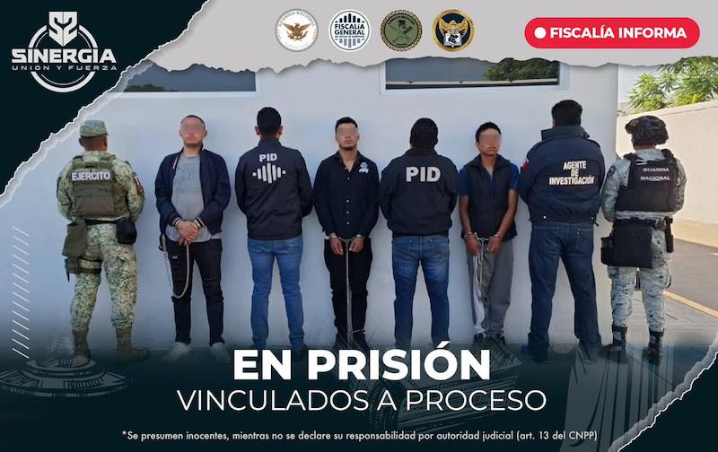 En prisión tres sujetos detenidos en Irapuato; avanza investigación por homicidio de policía ocurrido en Querétaro
