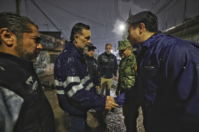 Reitera gobernador Mauricio Kuri acciones para atender contingencia por lluvias