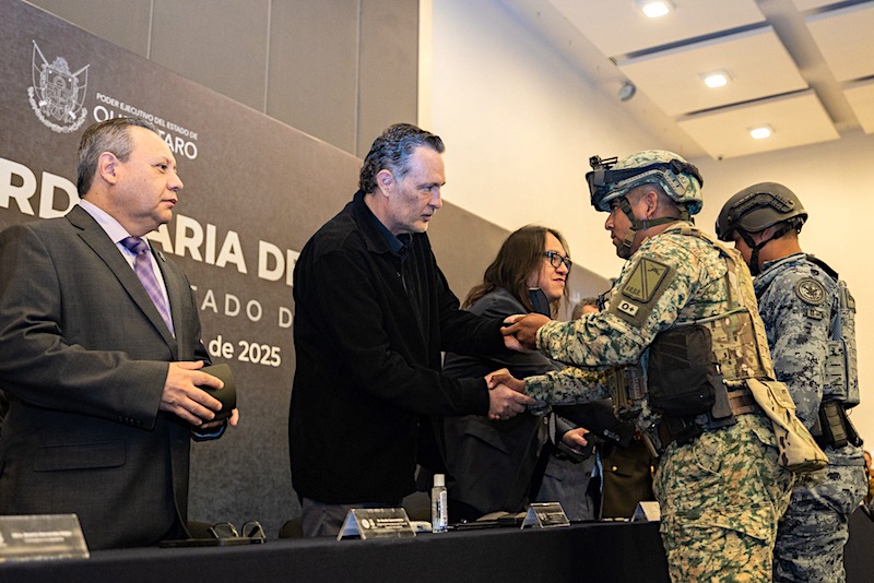 Gobernador Mauricio Kuri destaca resultados de la estrategia Sinergia por Querétaro en sesión del Consejo de la Fiscalía