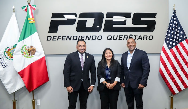 Querétaro fortalece cooperación internacional en seguridad con el FBI