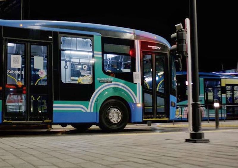 Rutas nocturnas municipales ampliarán horario el 15 de septiembre en Querétaro