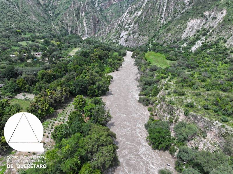 Se prolonga escasez de agua en Querétaro por desfogue de la Presa Zimapán