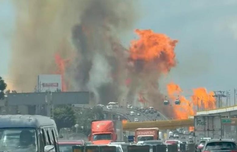 Tras explosión de pipa de gas en Puente la Concordia en Iztapalapa, se a acumulan 6 muertos y 90 heridos