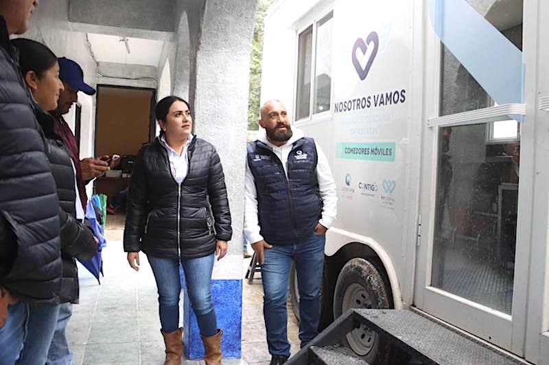 Avanza la recuperación de caminos en Río Blanco, Peñamiller, tras las lluvias