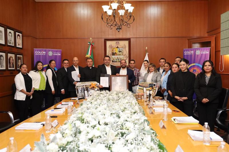 Colón y San Juan de los Lagos firman hermanamiento para fortalecer turismo religioso y cooperación municipal