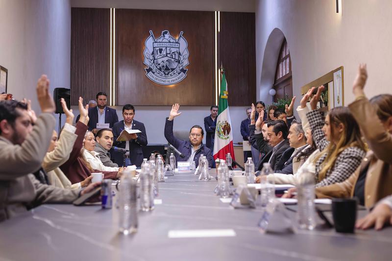 Ayuntamiento de Corregidora aprueba Ley de Ingresos 2026 por 1,897 millones de pesos
