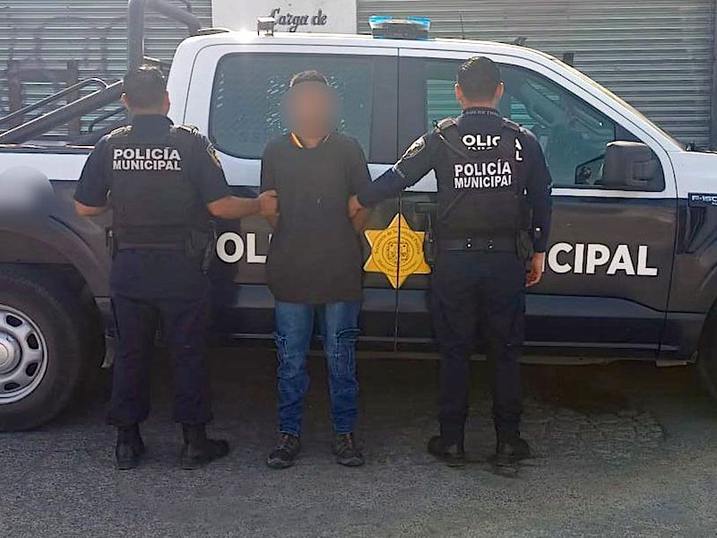 Capturan a sujeto que podría estar relacionado con un homicidio en Santa Mónica, Querétaro