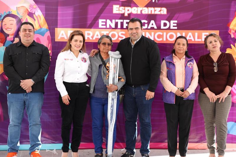 DIF Colón entrega 82 aparatos funcionales en el programa “Vivir con Esperanza”