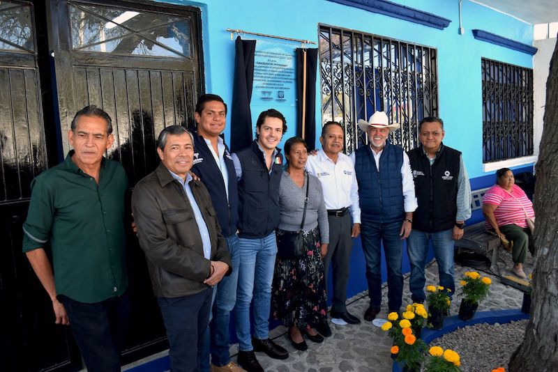 Entrega Municipio de Querétaro la rehabilitación de la Casa Ejidal en Montenegro