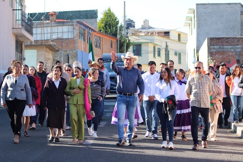 Óscar Pérez encabeza en Amealco conmemoración del 115° Aniversario de la Revolución Mexicana