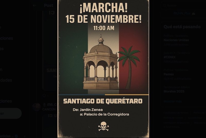 Redes sociales impulsan megamarcha nacional apartidista para el 15 de noviembre