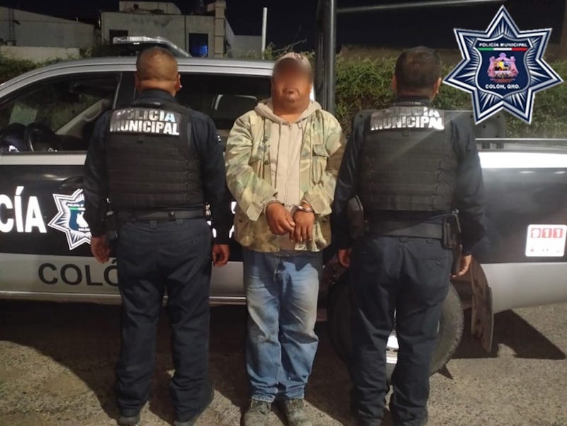 Sujeto echaba bala en Puerta de Enmedio; fue detenido por policías de Colón