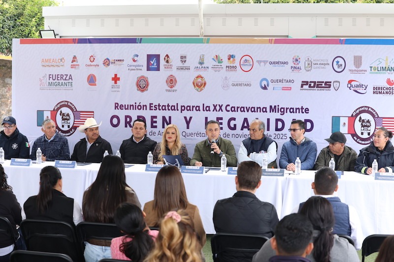 Suman 800 vehículos registrados para la Caravana del Migrante 2025