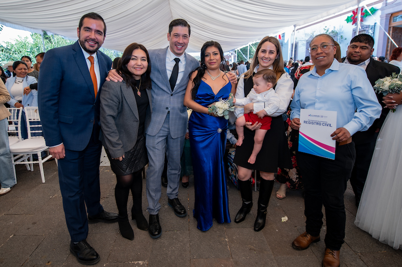 El Marqués impulsa la certeza jurídica y la unión familiar con Matrimonios Colectivos