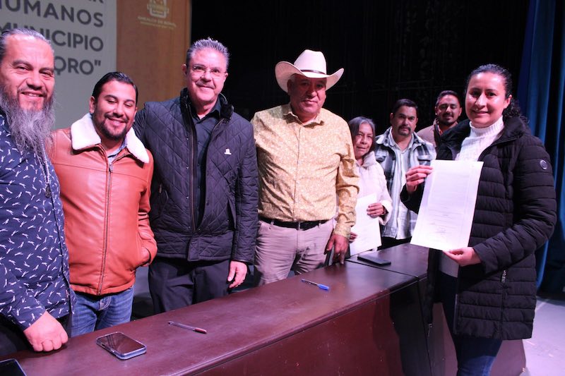 Amealco lanza campaña de escrituración y regularización de predios