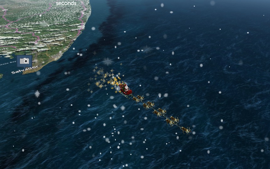 Aquí puedes rastrear a Santa en su viaje para entregar los regalos este 24 de diciembre 1