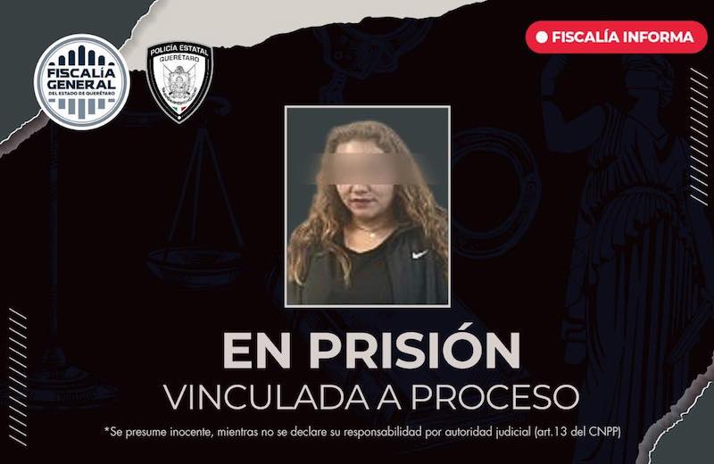 Capturan y envían a prisión a presunta fardera en Querétaro