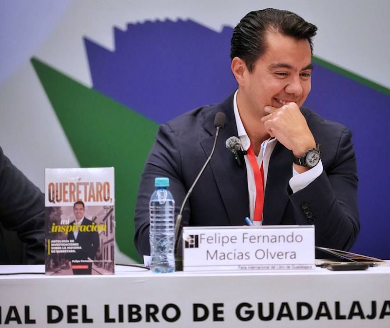 Felifer Macías presenta su libro “Querétaro, mi inspiración” en la FIL Guadalajara 2025