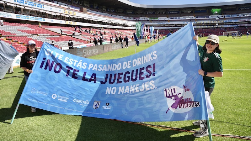 Impulsan en Querétaro el consumo responsable de alcohol con la estrategia “No te la juegues”