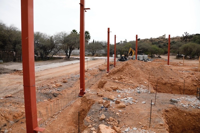 Avanza la construcción de nuevas instalaciones del DIF en Colón