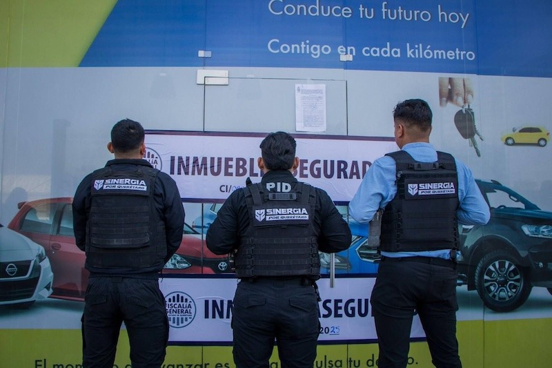 Catean establecimiento en Centro Sur por presunto fraude de financiera de vehículos